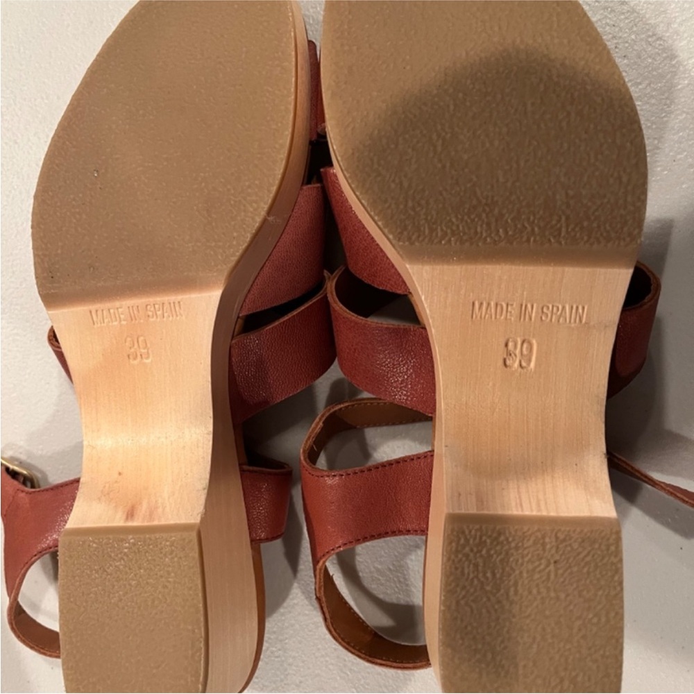 NAGUISA - Caliza Platform Sandals - 39 - Picture 9 of 10